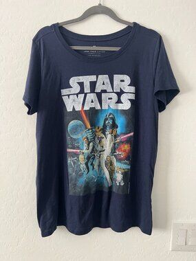 Star Wars Graphic T Shirt Torrid 1X Junk Food Clothing Movie Tee Women WS1